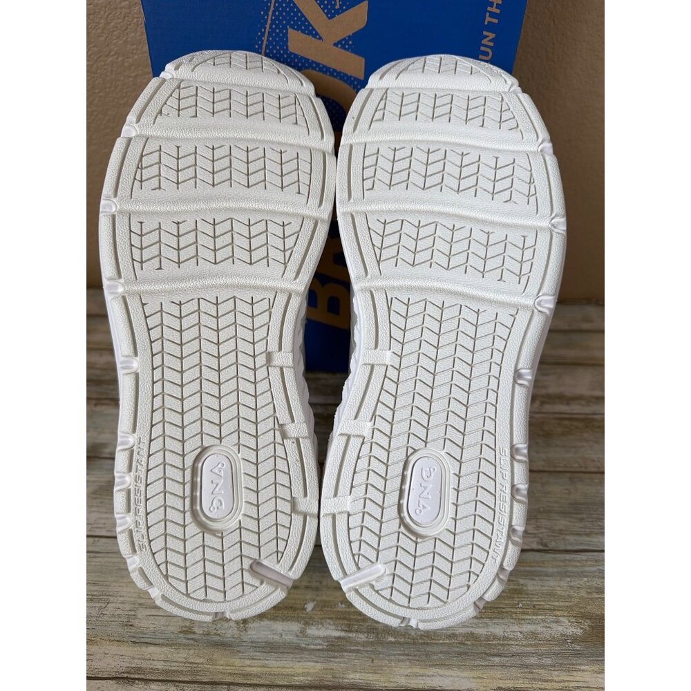 Brooks Addiction Walker 2 Women's White Leather Walking Shoes Sz 11B New in Box - Picture 6 of 14
